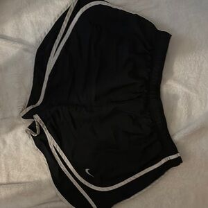 Nike Black Athletic Running Shorts